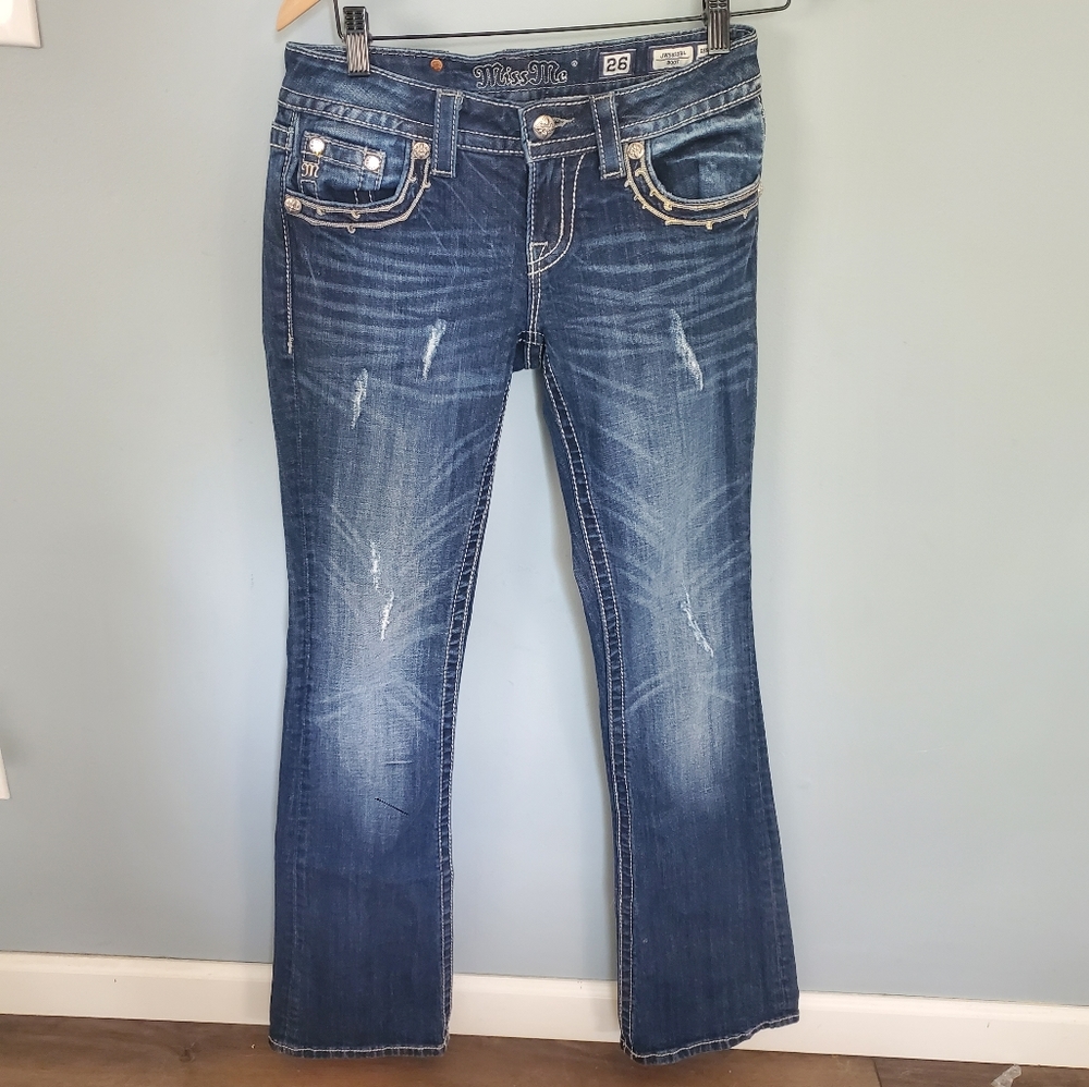Miss Me Embellished Jeans Size 26